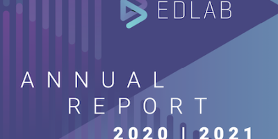 Annual report edlab banner